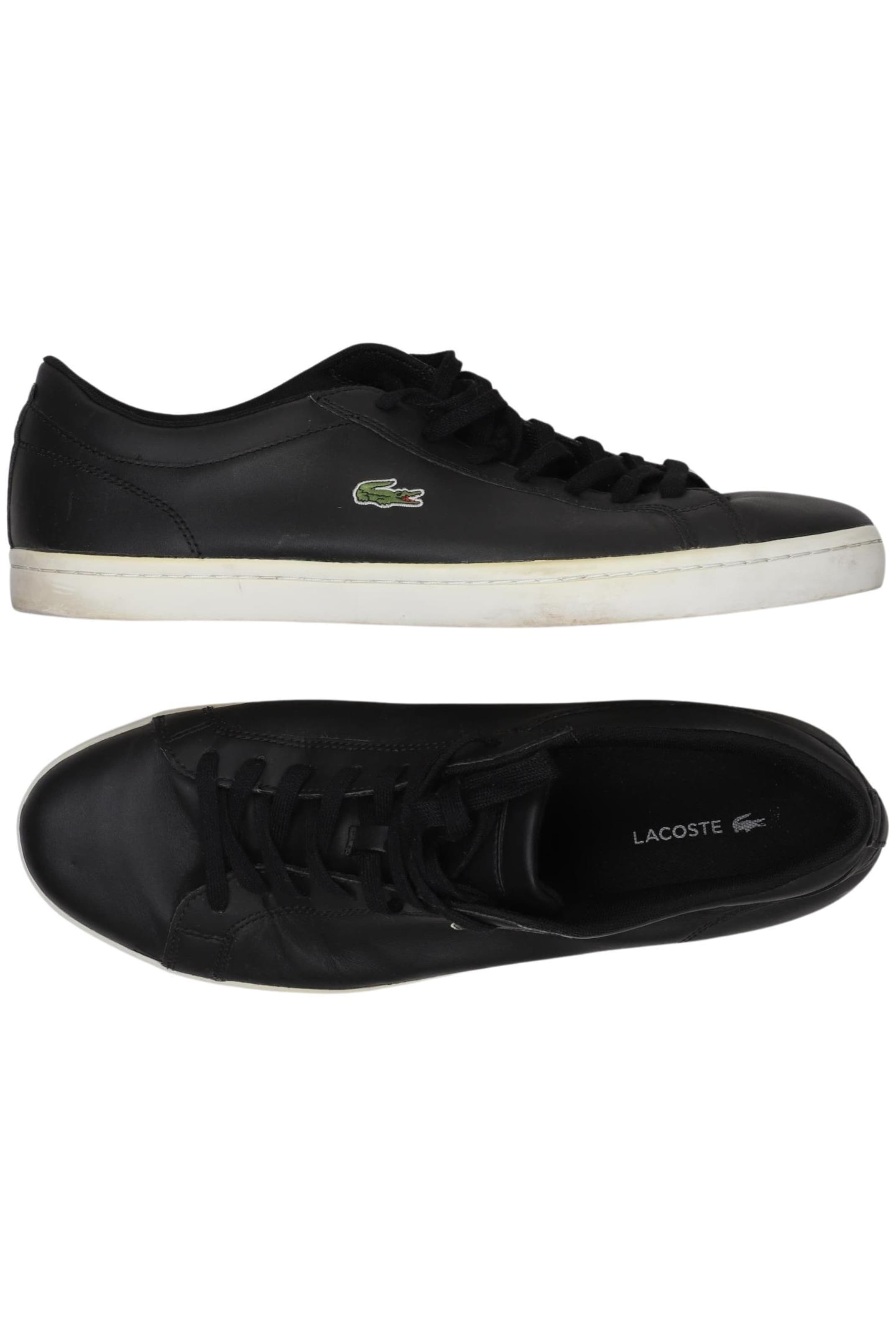 LACOSTE Sneakers & Trainers in 47 in Black: front