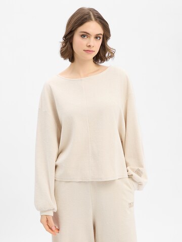 AMERICAN VINTAGE Sweatshirt 'Fuxow' in Beige: voorkant
