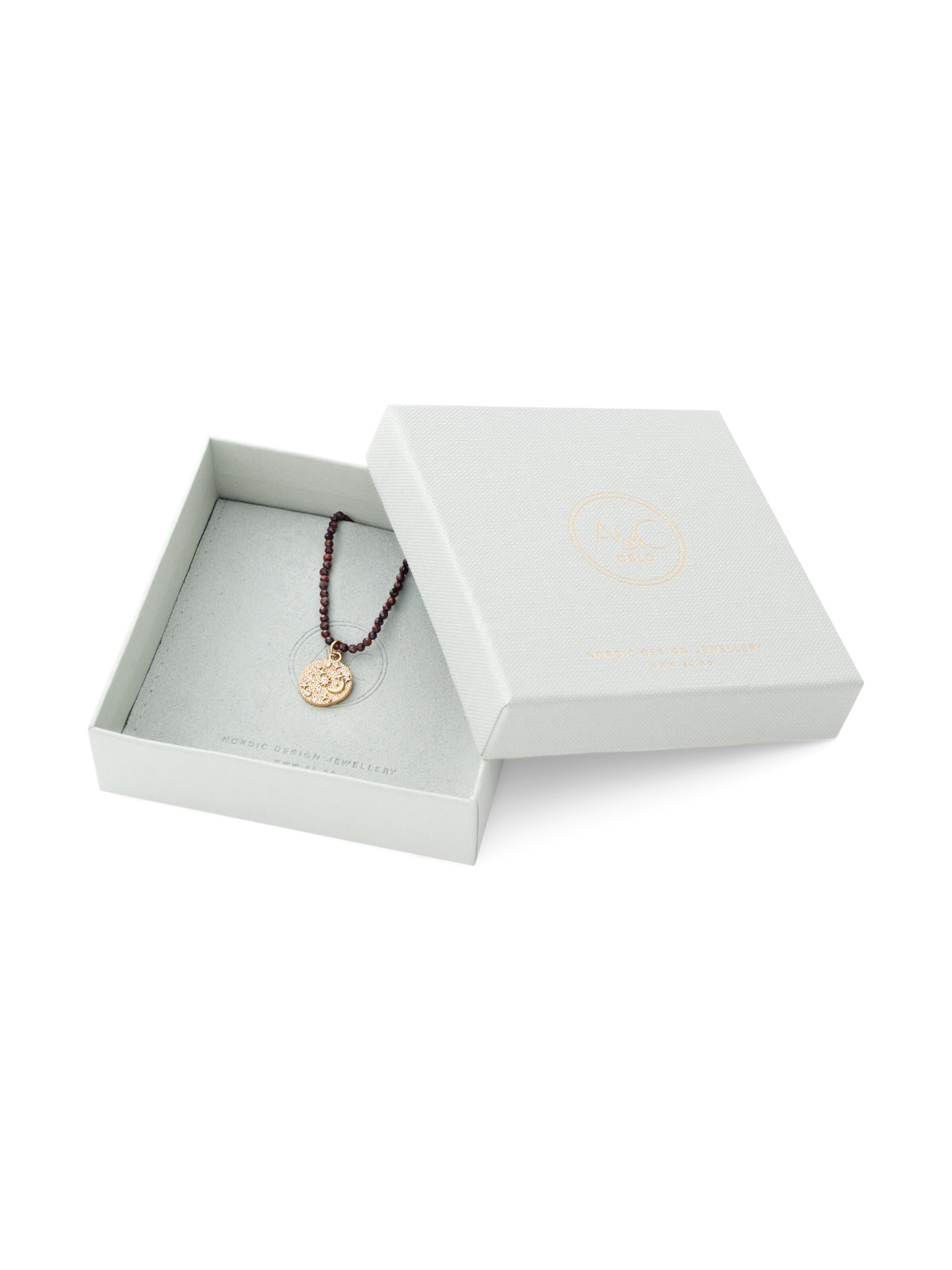 A&C Oslo – Nordic Design Jewellery Necklace 'Steel - Miniature' in Gold