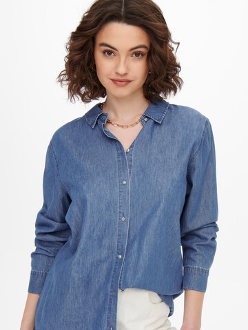 ONLY Blouse 'Nora' in Blauw