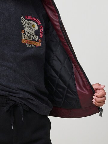KOROSHI Between-season jacket in Red