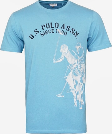 Maglietta di U.S. POLO ASSN. in blu: frontale