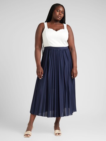 ABOUT YOU Curvy Kleid 'Mara' in Blau: Vorderseite