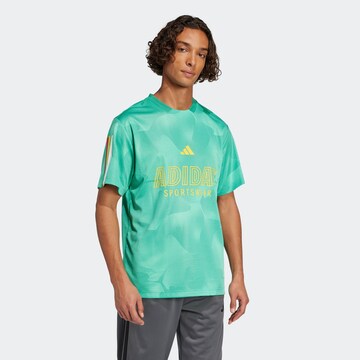 ADIDAS SPORTSWEAR - Camiseta funcional 'Tiro' en verde