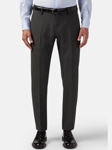 Boggi Milano Regular Hose in Grau: Vorderseite