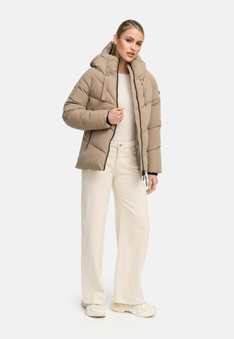 MARIKOO Vinterjacka 'Kwamee 16' i beige