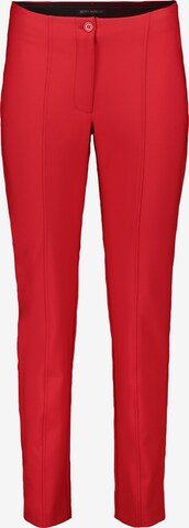 Slimfit Pantaloni di Betty Barclay in rosso: frontale