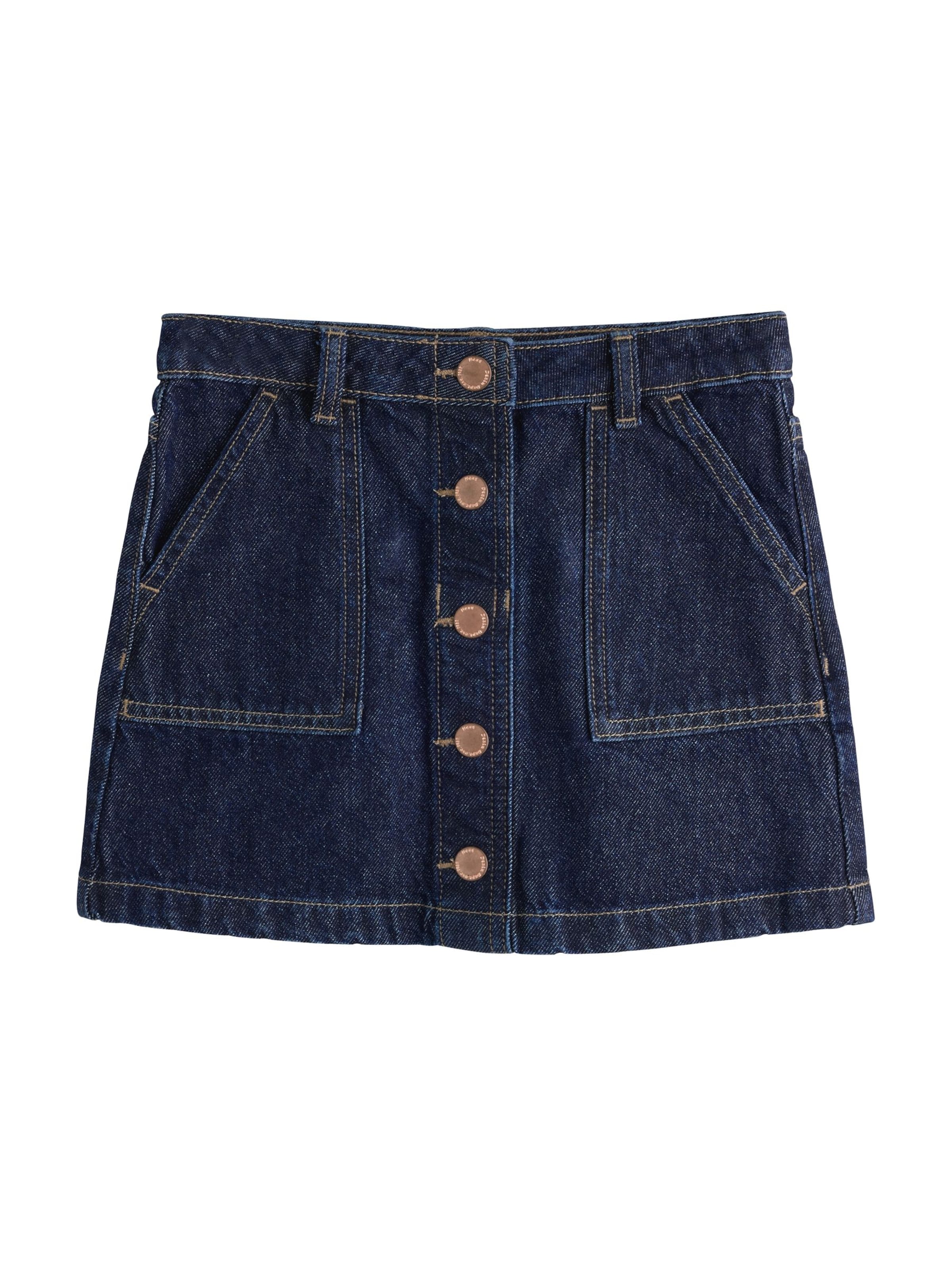 Next - Falda en azul: frente