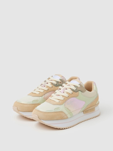 Pepe Jeans Sneakers laag 'Rusper Pearl' in Beige