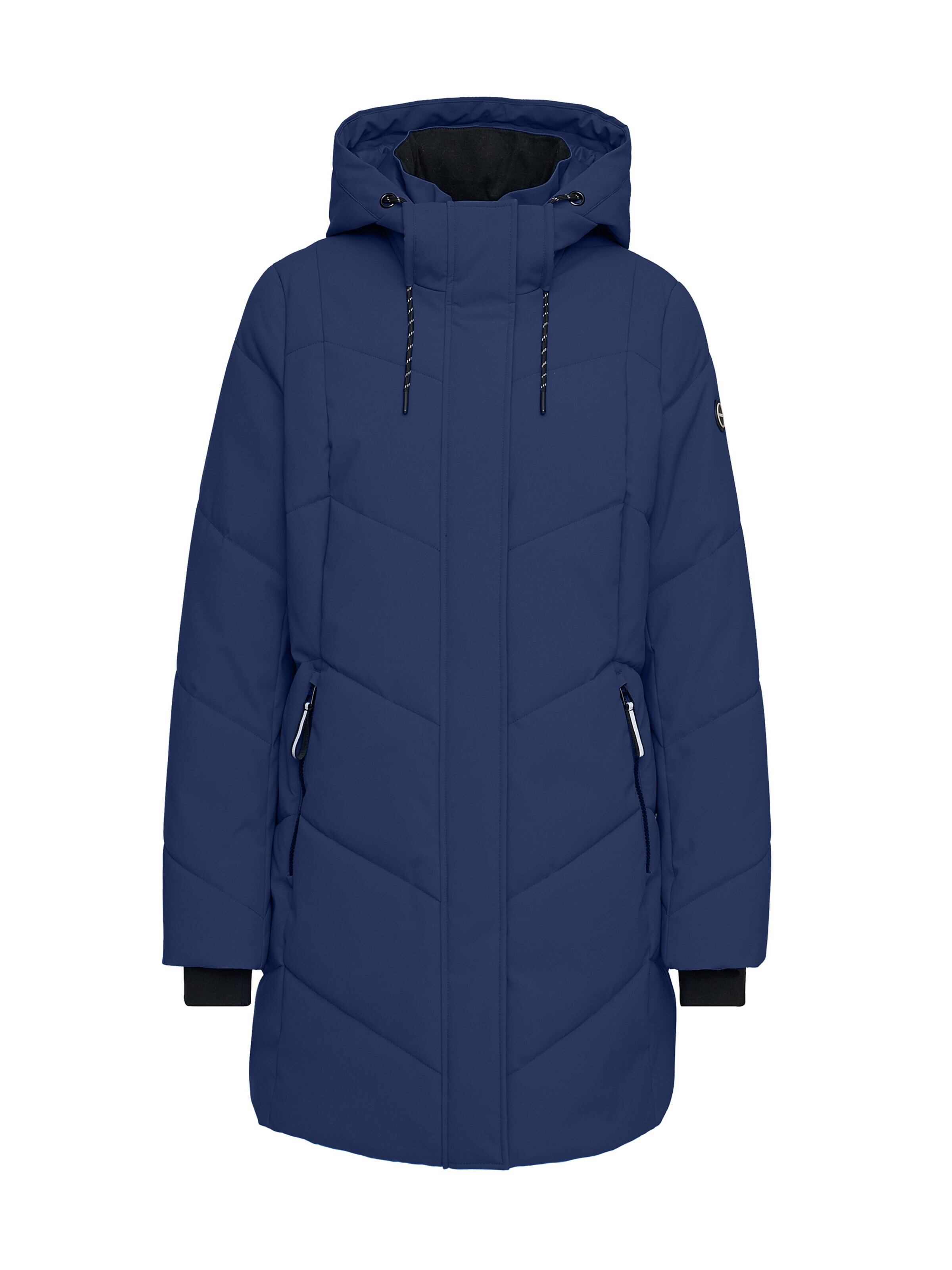 MANISA Winter Coat 'Regenjacke' in Blue: front