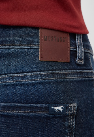 MUSTANG Slimfit Jeans in Blau