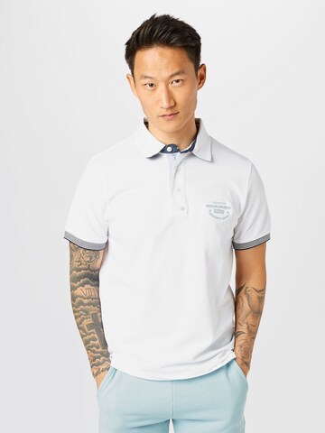 INDICODE JEANS Shirt 'Chandler' in Wit: voorkant
