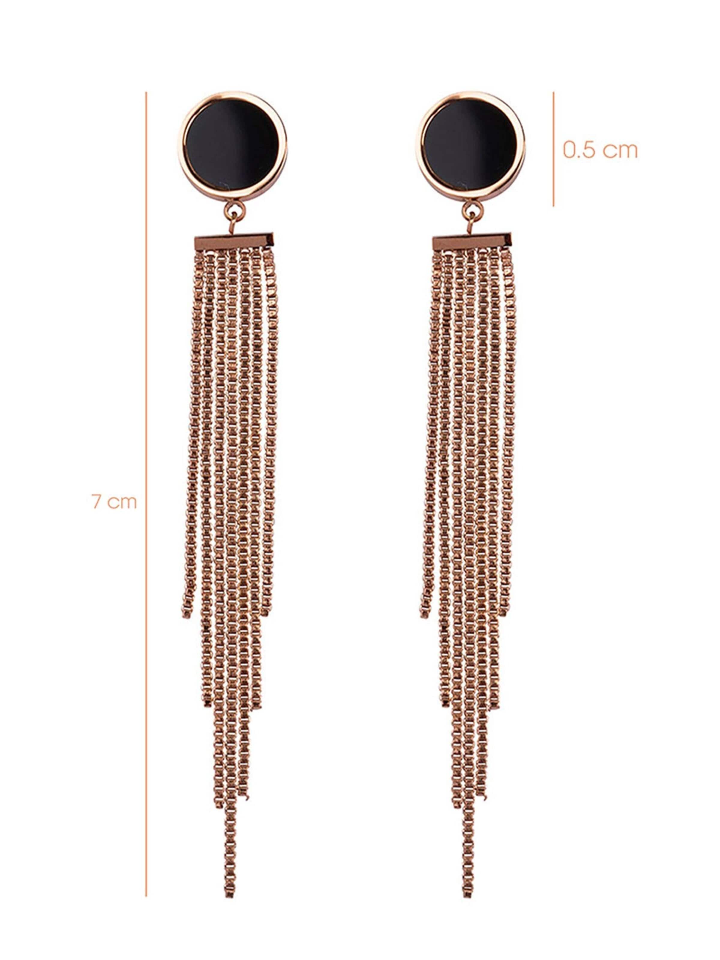 Boucles d'oreilles 'Earrings Elegant Round' Chic by Lirette en or