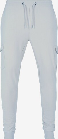 Pantalon cargo Urban Classics en bleu : devant