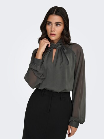 JDY Bluse 'JDYUrba' in Grau