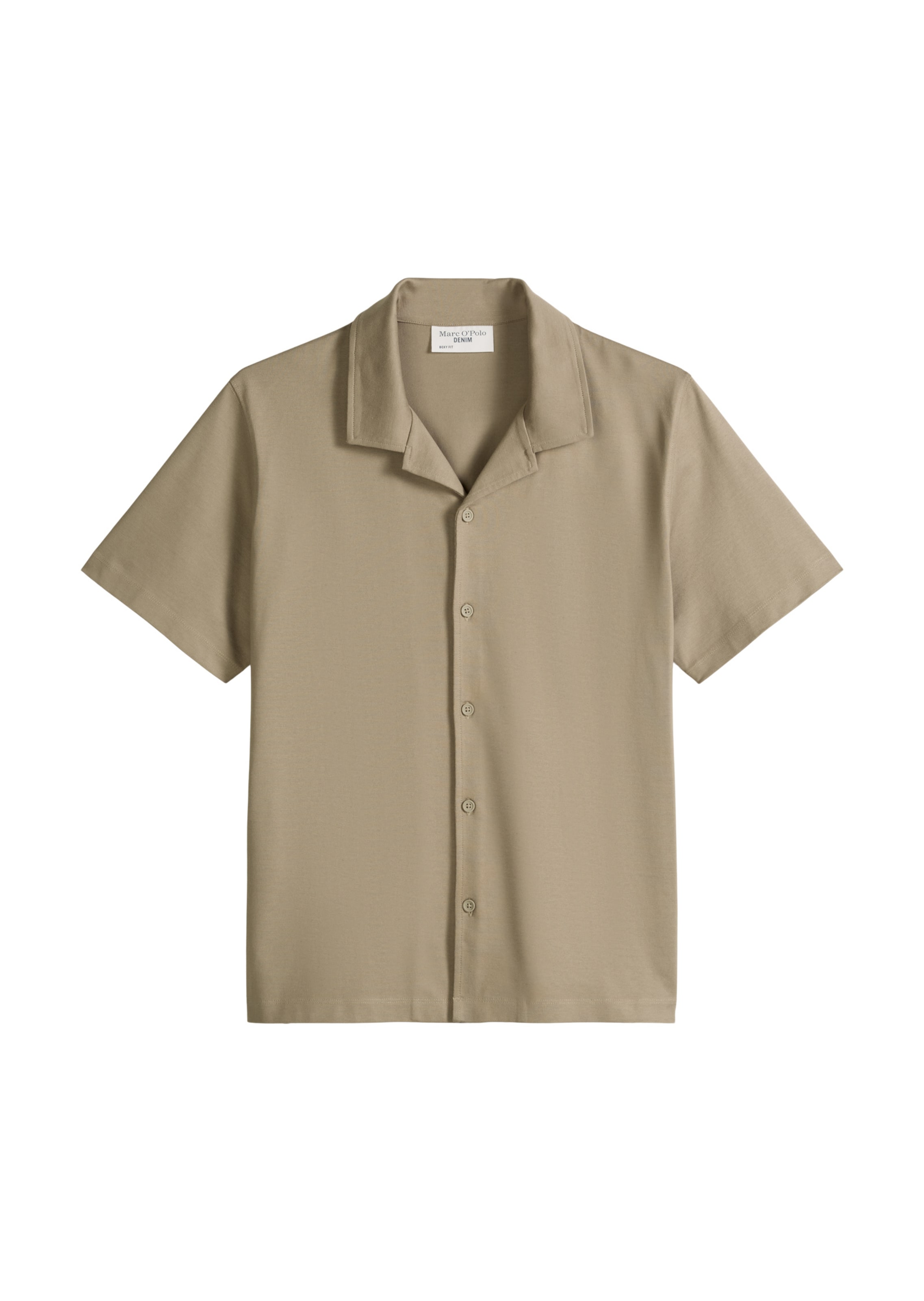 Marc O'Polo DENIM Regular Fit Hemd in Beige: Vorderseite
