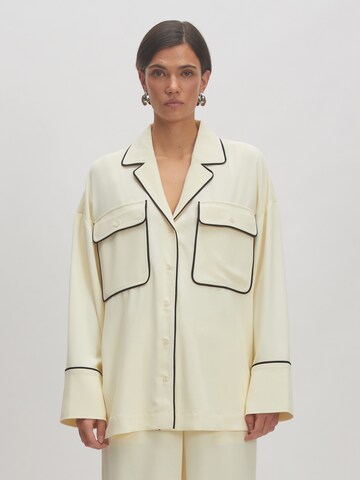 EDITED Bluse 'Mila' in Beige: Vorderseite