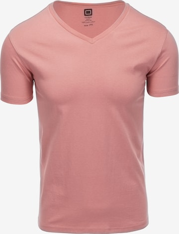 T-Shirt 'S1369' Ombre en rose : devant