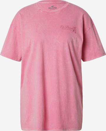 HOLLISTER T-Shirt in Pink: predná strana