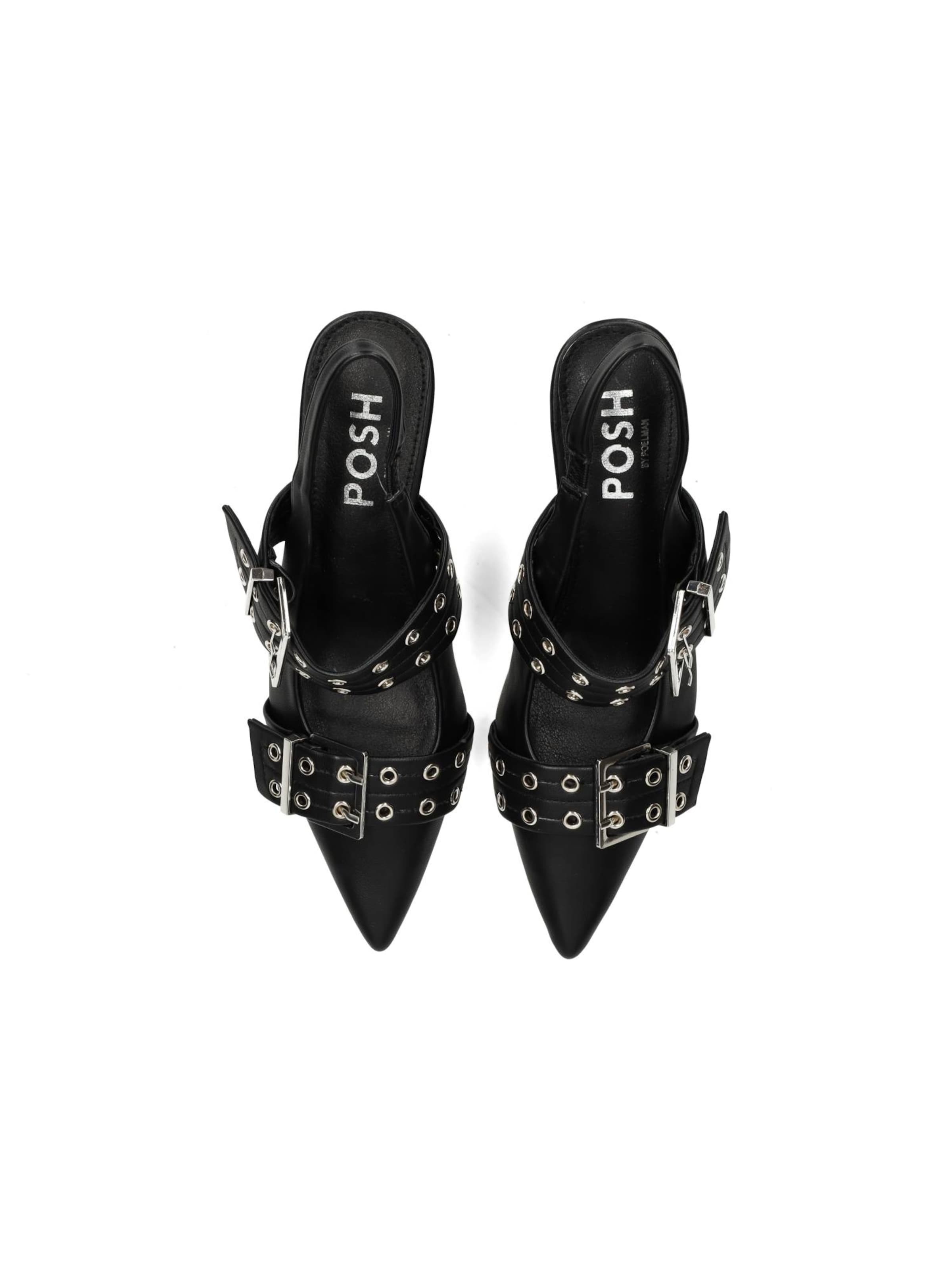 POSH by Poelman Slingpumps 'Eve' in Zwart