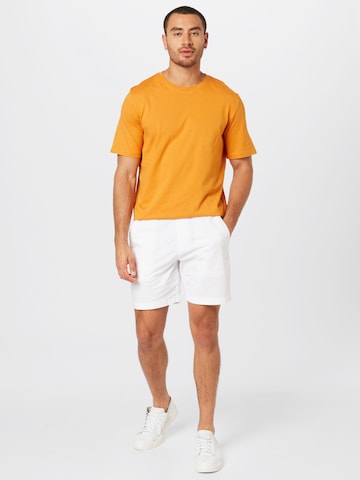 Coupe slim T-Shirt JACK & JONES en orange