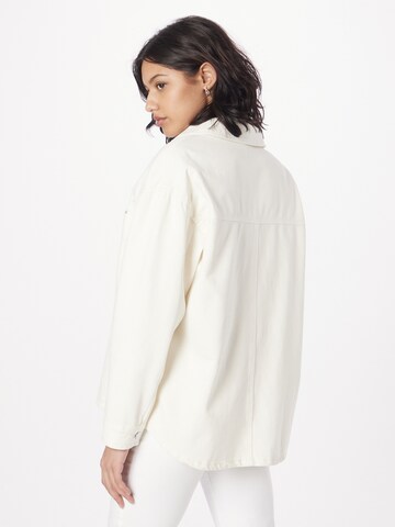 Gina Tricot Between-Season Jacket 'Carpenter' in White