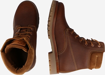 PANAMA JACK Lace-Up Ankle Boots in Brown