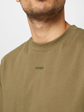 zaļš HUGO T-Krekls 'Dapolino'