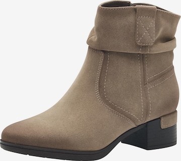 JANA Enkellaarsjes in Bruin: voorkant