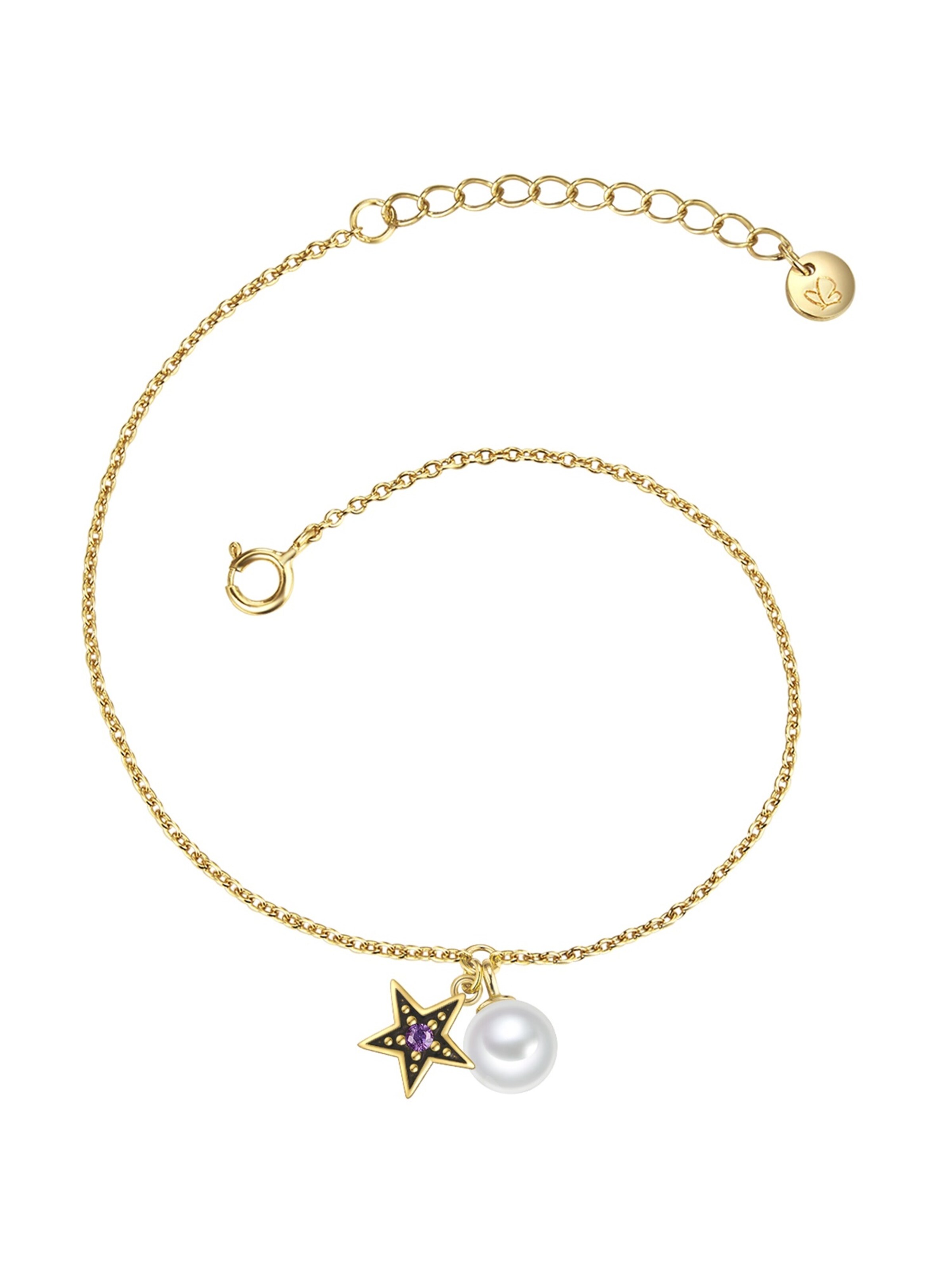 Glanzstücke München Ketting in Goud: voorkant