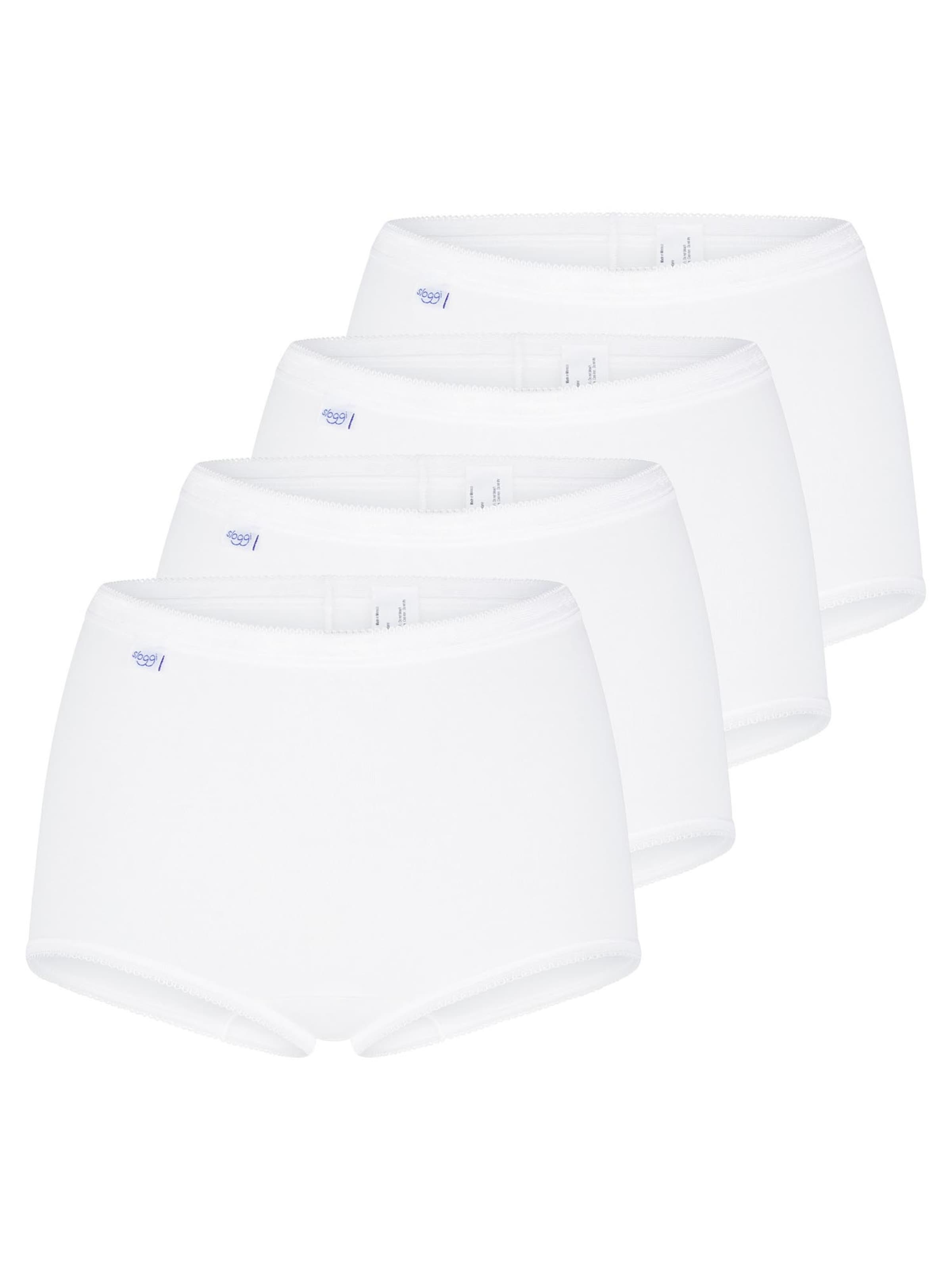 SLOGGI Slip 'Basic+' in White: front