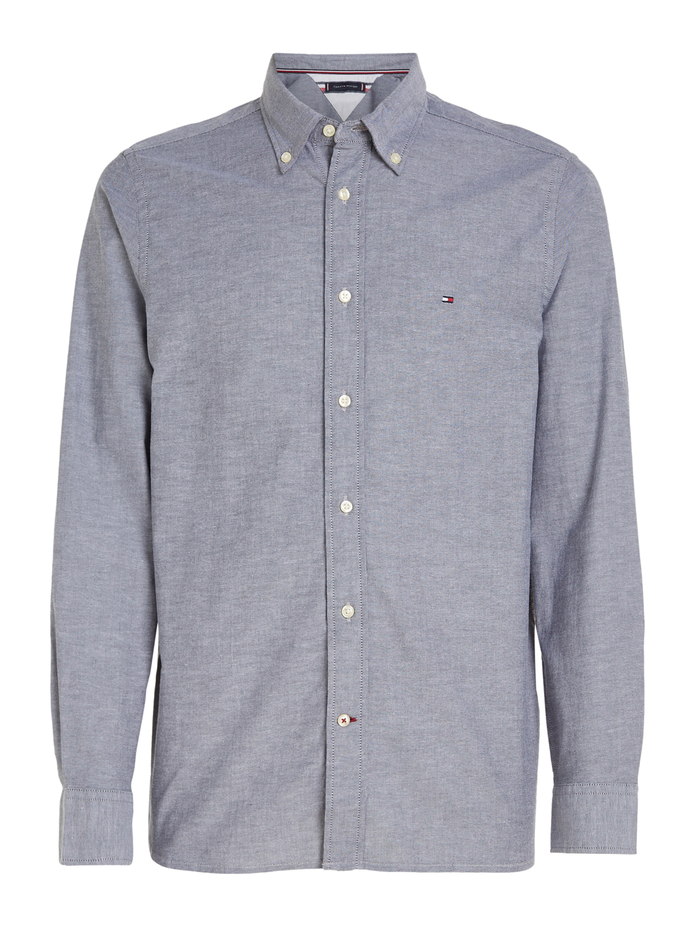 TOMMY HILFIGER Klasický střih Košile 'CORE 1985 FLEX' – modrá: přední strana