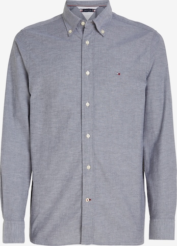 TOMMY HILFIGER Regular fit Overhemd 'CORE 1985 FLEX' in Blauw: voorkant