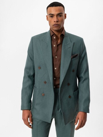 Coupe regular Veste de costume Antioch en vert