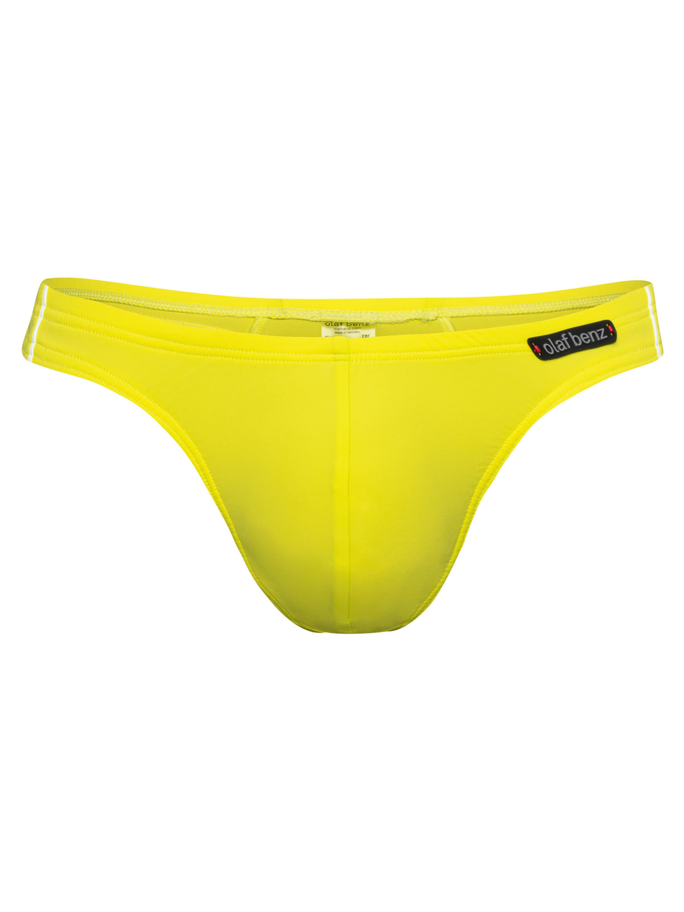 Maillot de bain ' BLU2550 Sunstring ' Olaf Benz en jaune : devant