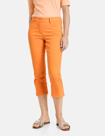 GERRY WEBER Slim fit Jeans 'SOL꞉INE BEST4ME' in Orange: front