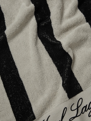 Serviette de plage Karl Lagerfeld en noir