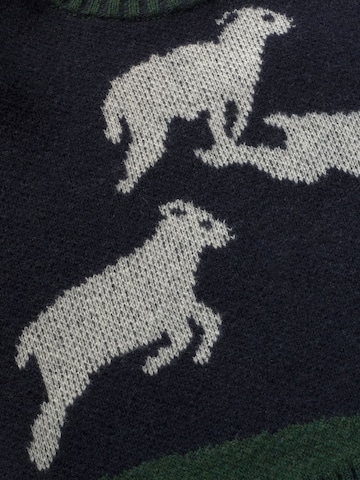 Thinking MU Pullover 'Ovellas' in Blau