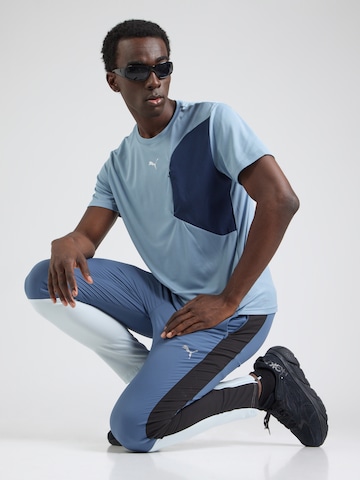 PUMA regular Παντελόνι φόρμας 'FLEX' σε μπλε