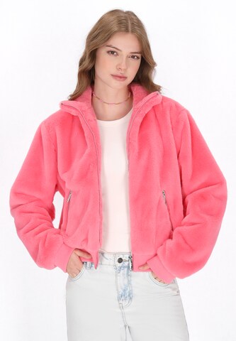 MYMO Tussenjas in Roze: voorkant