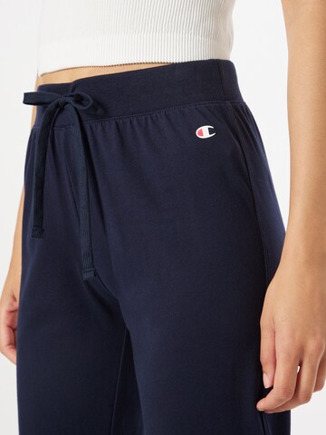 Champion Authentic Athletic Apparel Tapered Broek in Blauw