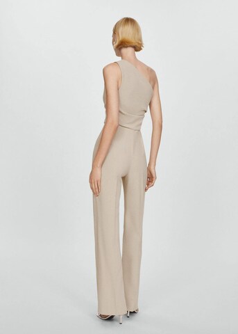 MANGO Jumpsuit 'Yes' in Beige