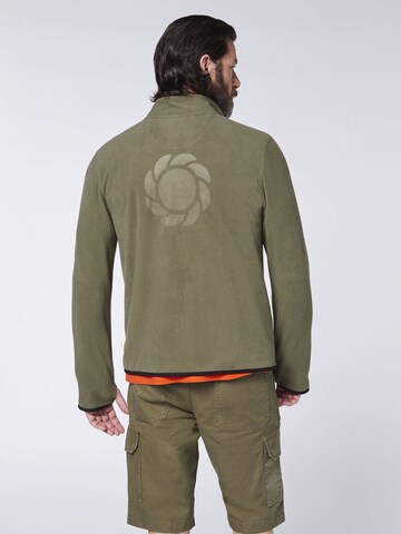 Gardena Fleece Jacket in Green: front
