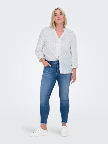 ONLY Carmakoma Blouse 'KAYANA' in Wit