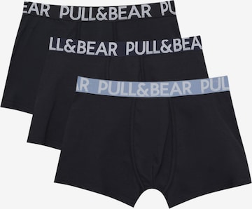 Pull&Bear Boxerky – modrá: přední strana