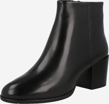 Bottines 'LAURALDEN' SPM en noir : devant