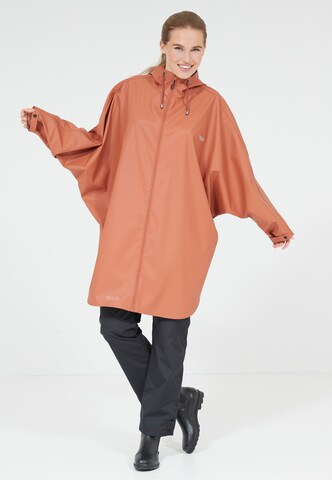 Weather Report Raincoat 'FLAME' in Orange