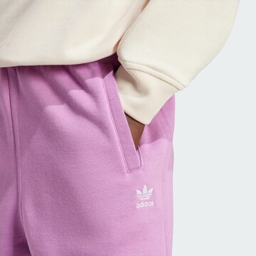 ADIDAS ORIGINALS Tapered Trousers 'Essentials' in Purple