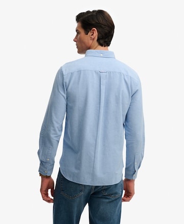 Coupe regular Chemise Superdry & Co en bleu