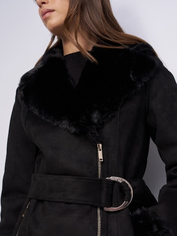 Manteau d’hiver Salsa Jeans en noir